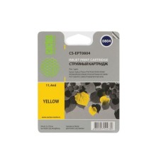 Картридж струйный Cactus CS-EPT0804 желтый для Epson Stylus Photo P50/PX650/PX660/PX700/PX700W/PX710