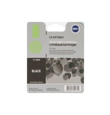 Картридж струйный Cactus CS-EPT0801 черный для Epson Stylus PhotoP50/PX650/PX660/PX700/PX700W/PX710/