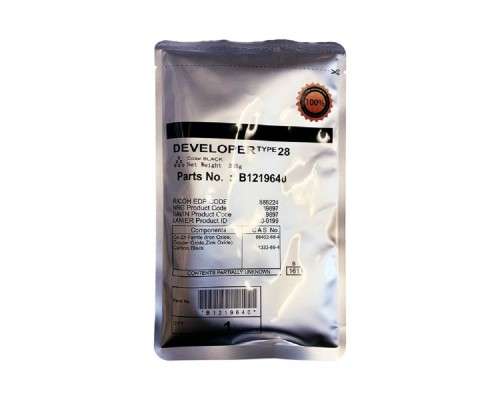 [Запасные части для принтеров и копиров] Девелопер Type 28 для RICOH Aficio 1015/2015/2018/2020/1022/1027/2022/2027/MP1500/MP1600/MP2000/MP2001/MP2501/MP2500/MP2510 (CET), 345г/пак, 60000 стр., CET6794N