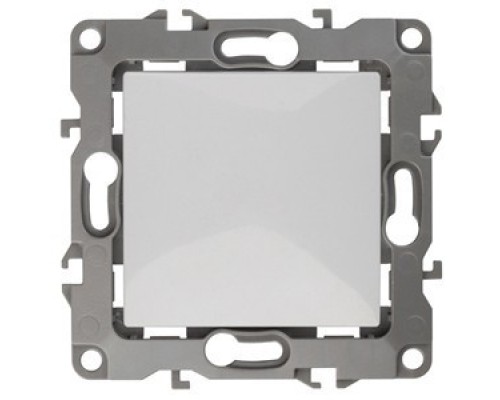 [ЭРА Розетки, выключатели] Эра Б0034207 14-1101-01 Выключатель, 10АХ-250В, IP20, Эра Elegance, белый