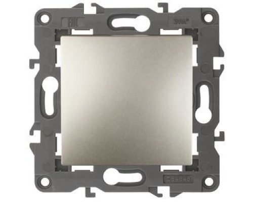 [ЭРА Розетки, выключатели] Эра Б0034226 14-1103-04 Переключатель, 10АХ-250В, IP20, Эра Elegance, шампань