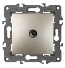 Эра Б0034293 14-3101-04 Розетка TV одиночная, IP20, Эра Elegance, шампань