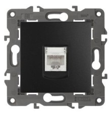 Эра Б0034306 14-3107-05 Розетка RJ45, IP20, антрацит