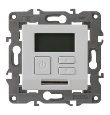 Эра Б0034375 14-4111-01 Терморегулятор универс. 230В-Imax 16 А, IP20, Эра Elegance, белый