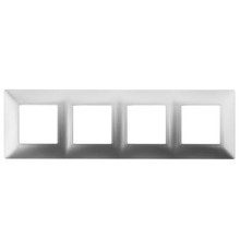 Эра Б0034401 14-5004-03  ЭРА Рамка на 4 поста, Эра Elegance, алюминий