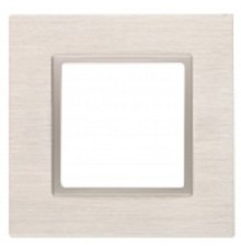 Эра Б0034542 14-5201-04 Рамка на 1 пост, металл, Эра Elegance, шампань+шамп