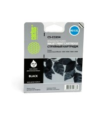 Картридж струйный Cactus CS-CC654 №901XL черный для HP DJ 4500/J4580/J4660/J4680 (18мл)