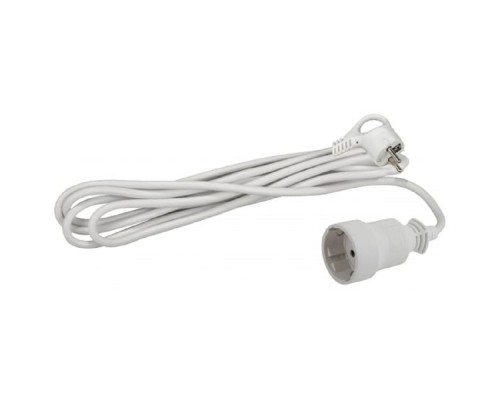 [ЭРА Удлинители бытовые, Сетевые фильтры] ЭРА Б0039817 Удлинитель электрический ЭРА UX-1е-3m с заземлением 1 розетка 3м ПВС 3x0,75мм2 10А  