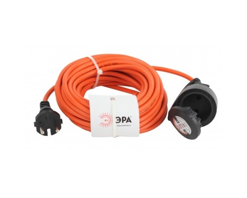 [Эра Силовые удлинители на рамке и на катушке] ЭРА Б0043036 Удлинитель силовой UPx-1-2x0.75-10m в бухте б/з 1 гн 10м ПВС 2х0.75