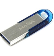 SanDisk USB Drive 128GB Ultra Flair <SDCZ73-128G-G46B> Tropical Blue USB 3.0