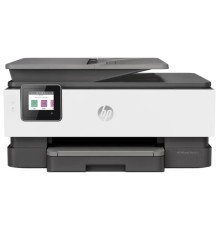 МФУ струйный HP OfficeJet 8023 (1KR64B) A4 Duplex WiFi USB RJ-45 черный/белый