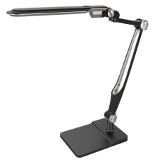 Camelion KD-831  C02 черн LED (Свет-к наст.10 Вт,230В, осн+струбц.,600 лм,сенс.рег.ярк и цвет.тем)