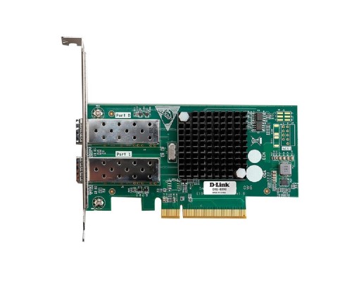 [Сетевая карта] D-Link DXE-820S/A1A Сетевой PCI Express адаптер с 2 портами 10GBase-X SFP+