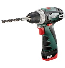 Metabo PowerMaxx BS Безударная дрель-шуруповерт [600984000] { 10.8В 2х2.0,LC40,патр,коробк }