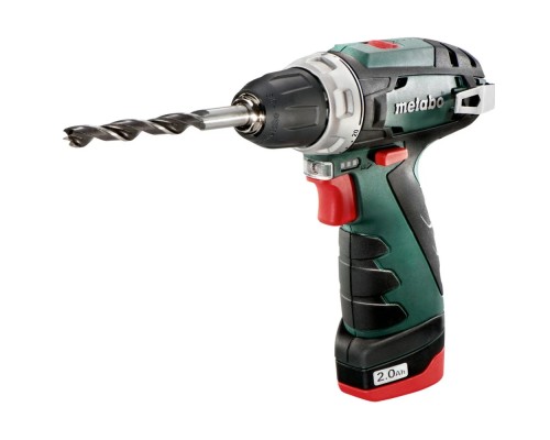 [Дрель, Шуруповерт] Metabo PowerMaxx BS Безударная дрель-шуруповерт [600984000] { 10.8В 2х2.0,LC40,патр,коробк }