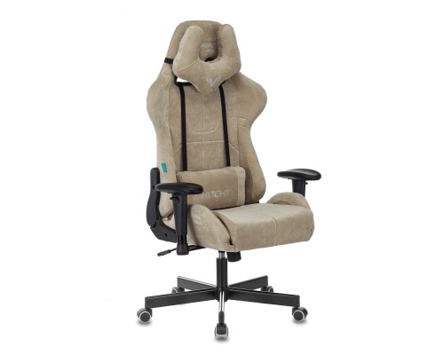 [Офисное кресло или стул] Кресло игровое Бюрократ VIKING KNIGHT LT21 FABRIC песочный крестовина металл [1372994]