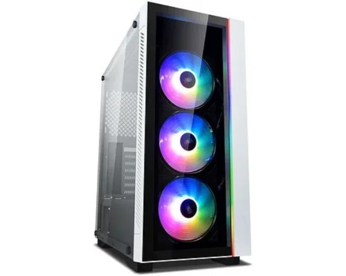 [Корпус] Deepcool MATREXX 55 V3 ADD-RGB WH 3F ATX, RGB  ATX, RGB strip, Стекл. фронтальная и боковая панели, 3RGB fans,Без БП