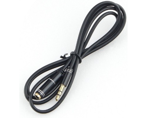 [кабели] Кабель аудио удлинительный Cablexpert CCAB-02-35MF-2MB. 3.5 джек (M)/3.5 джек (F), черный, 2м, блистер