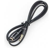 Кабель аудио удлинительный Cablexpert CCAB-02-35MF-3MB. 3.5 джек (M)/3.5 джек (F), черный, 3м, блистер