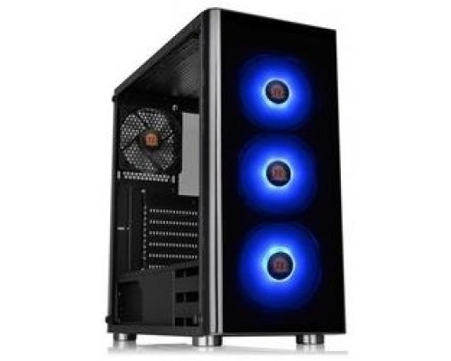 [Корпус] Thermaltake V200 TG/Black/Win/SPCC/Tempered Glass*1 [CA-1K8-00M1WN-01]