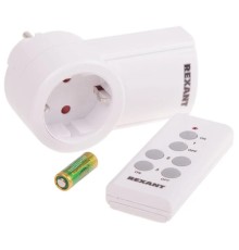 Rexant 10-6020 Радиоуправляемая  розетка c пультом RX-001 (один пульт, одна розетка)