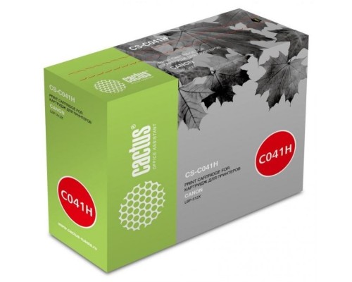 [расходные материалы] Тонер Картридж Cactus CS-C041H черный (20000стр.) для Canon LBP 312x