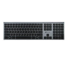 Клавиатура Oklick 890S серый USB беспроводная slim {1196549}