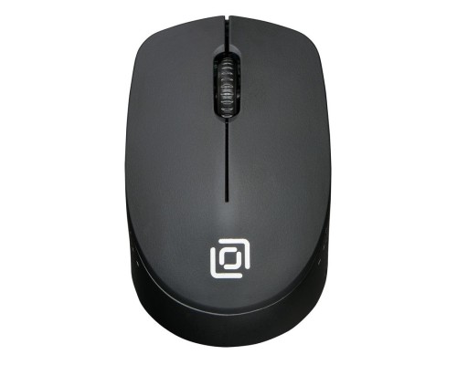 [Мышь] Мышь Oklick 486MW черный оптическая (1000dpi) беспроводная USB (2but) {1196555}