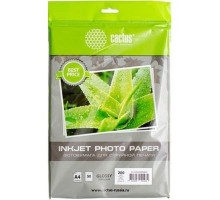 Cactus CS-GA418050ED Фотобумага глянцевая/A4/180г/м2/50л./белый для струйной печати
