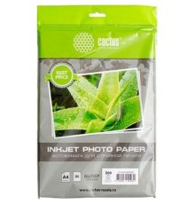 Cactus CS-GA418050ED Фотобумага глянцевая/A4/180г/м2/50л./белый для струйной печати