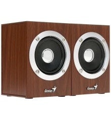 GENIUS SP-HF280 wooden USB {Проводной пульт регулировки громкости для легкого управления}