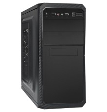 Exegate EX284023RUS Корпус Minitower BA-202 Black, mATX, <AA500, 80mm>, 2*USB, Audio