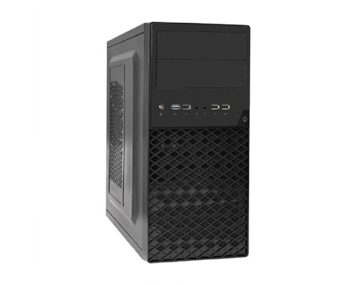 [Корпуса] Exegate EX284031RUS Корпус Minitower BA-203U Black, mATX, <AA500, 80mm>, 2*USB+1*USB3.0, Audio