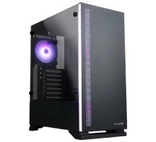 ZALMAN S5 Black, без БП, боковое окно (закаленное стекло), черный,  ATX