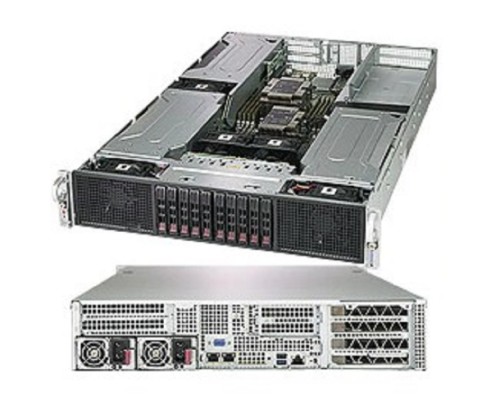[Сервер] Supermicro SYS-2029GP-TR 2U, 2x LGA3647, Intel C621, 16x DDR4, 8x 2.5