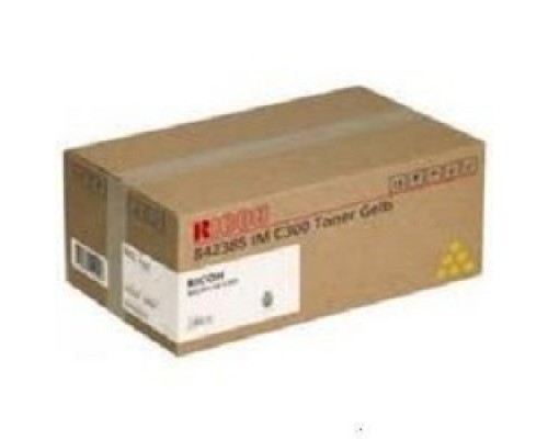 [Расходные материалы] Принт-картридж IM C300 жёлтый для Ricoh IMC300/400 (10300стр. по ISO/IEC 19798) (842385)