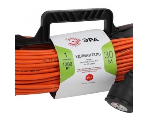 [Эра Силовые удлинители на рамке и на катушке] Эра Б0046822 Удлинитель силовой UFx-1-2x0.75-30m на рамке б/з 1 гн 30м ПВС 2x0.75 