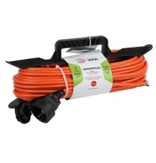 Эра Б0046830 Удлинитель силовой UFx-1e-3x1.5-30m-IP44 на рамке c/з 1 гн 30м ПВС 3x1.5 