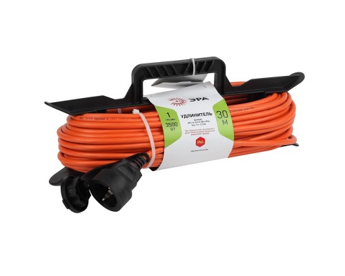 [Эра Силовые удлинители на рамке и на катушке] Эра Б0046830 Удлинитель силовой UFx-1e-3x1.5-30m-IP44 на рамке c/з 1 гн 30м ПВС 3x1.5 