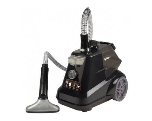 [Пылесосы] Bort Отпариватель для одежды Comfort + (Black Edition) {Мощность 2350 Вт; 1 бар; подача пара 70 г/мин; 105 °С; Емкость бачка 3 мл;} [93411294] 