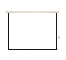 Lumien Eco Control [LEC-100104] Экран с электроприводом 244x244 см (раб. область 236х236 см) Matte White черная кайма по периметру 1:1                                                                  