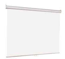 Lumien Eco Picture [LEP-100106] Настенный экран  127х127см (рабочая область 121х121 см) Matte White восьмигранный корпус, возможность потолочн./настенного крепления, уровень в комплекте, 1:1 (треуголь
