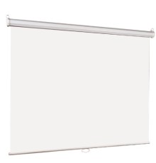 Lumien Eco Picture [LEP-100106] Настенный экран  127х127см (рабочая область 121х121 см) Matte White восьмигранный корпус, возможность потолочн./настенного крепления, уровень в комплекте, 1:1 (треуголь