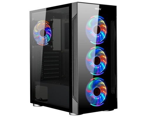 [корпус] Ginzzu CL280 FAN 12CM RGB*4 USB3.0 Window