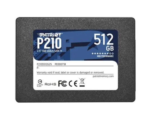 [носитель информации] Patriot SSD 512Gb P210 P210S512G25 {SATA 3.0}