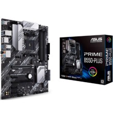 ASUS PRIME B550-PLUS (Socket AM4, ATX, 4xDDR4(128GB), DP/HDMI, 1xPCIe 4.0x16/1xPCIe 3.0x16, 3xPCIe 3.0, 1xLAN, 6xSATA 6Gb/s, 2xM.2, 1xType-C, 5xUSB 3.2, 2xUSB 2.0)