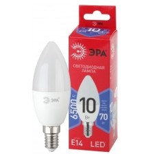 Эра Б0045337 Лампочка светодиодная RED LINE LED B35-10W-865-E14 R Е14 / E14 10 Вт свеча холодный дневной свет