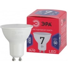 Эра Б0045350 Лампочка светодиодная RED LINE LED MR16-7W-865-GU10 R GU10 7 Вт софит холодный дневной свет