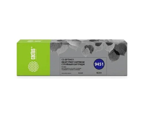 [расходные материалы] CACTUS CS-EPT9451 Картридж для Epson WF-C5290DW/C5790DW, черный (90мл)