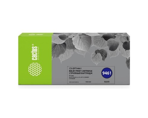 [расходные материалы] CACTUS CS-EPT9461 Картридж для Epson WF-C5290DW/C5790DW,  черный (180мл) 